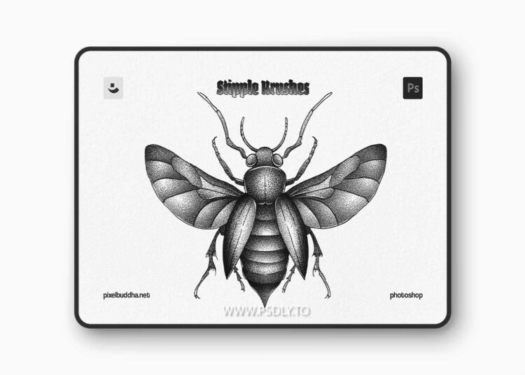 Photoshop Stipple Brushes KZRKFL8 1 Photoshop Stipple Brushes KZRKFL8