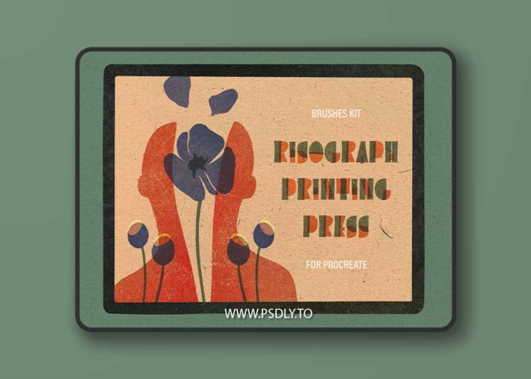 Printing Press Procreate Brushes PC4JUX6 1 Printing Press Procreate Brushes PC4JUX6