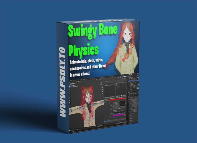 Swingy Bone Physics v1.8.0 for Blender 1 Swingy Bone Physics v1.0 for Blender