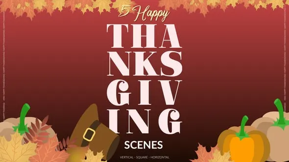 Videohive 5 Thanksgiving Posts and Stories 54591705 1 Videohive 5 Thanksgiving Posts and Stories 54591705