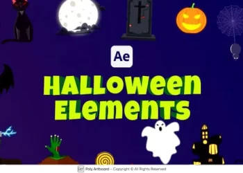 Videohive Halloween Elements For After Effects 54573711