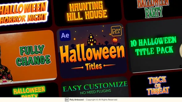 Videohive Halloween Titles For After Effects 54716072 1 Videohive Halloween Titles For After Effects 54716072