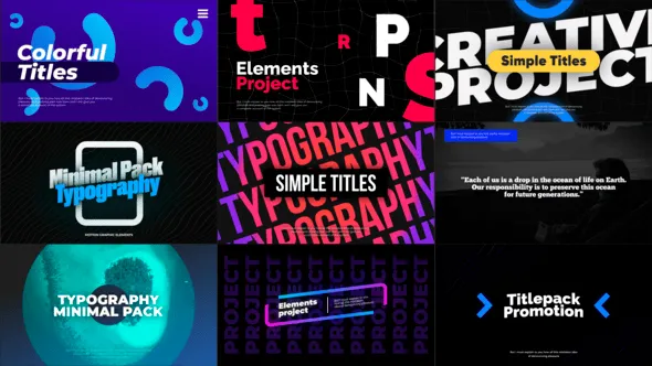 Videohive Typography Slides Vol.01 55001804 1 Videohive Typography Slides Vol.01 55001804