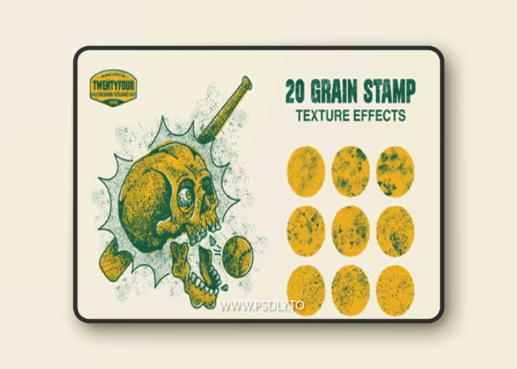 20 Grain Stamps Procreate Brush MXNC6HB 1 20 Grain Stamps Procreate Brush MXNC6HB