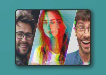 Glitch Photoshop Action