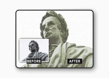 Halftone Oil Painting Photo Effect