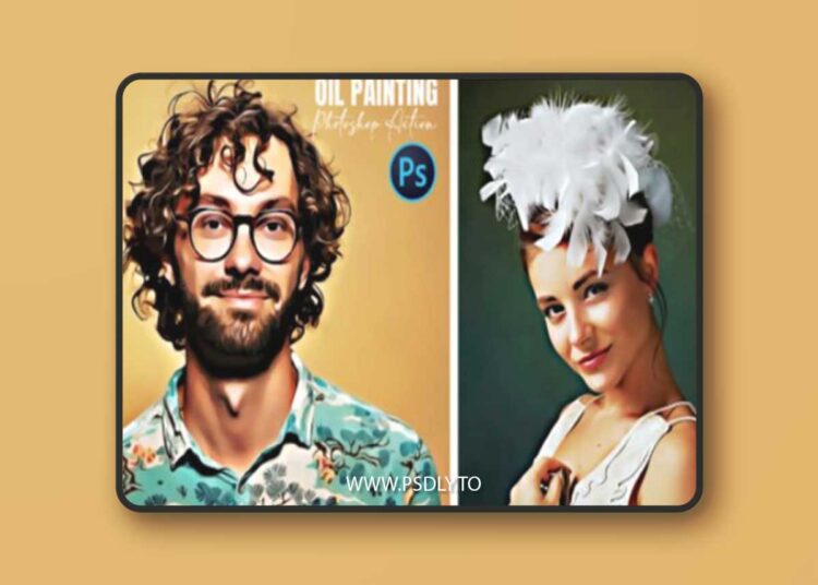 Oil Paint Photoshop Action 1 Oil Paint Photoshop Action