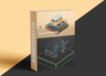 Patata School - Pixel Art in Blender