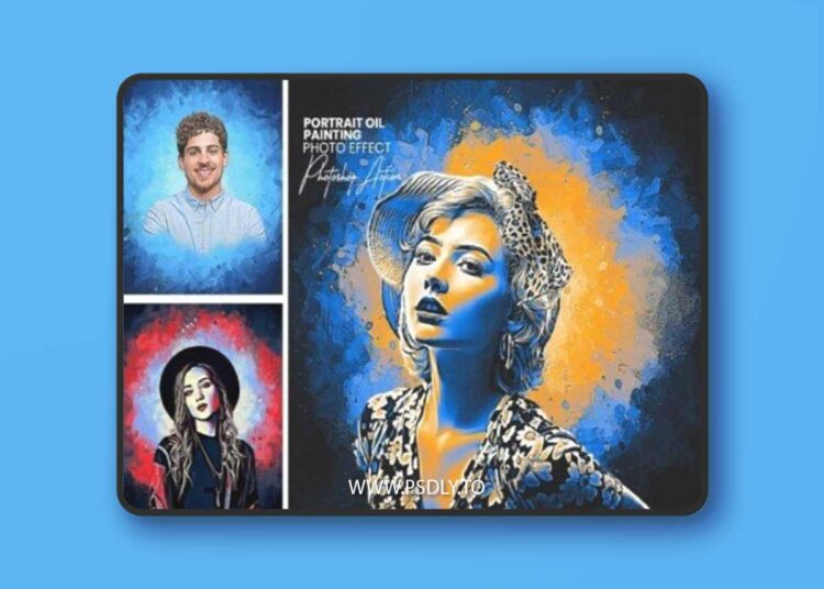 Portrait Oil Painting Photo Effec 1 Portrait Oil Painting Photo Effec