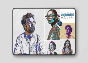 Vector Creator Photoshop Action