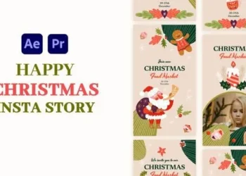 Videohive Christmas Food Market Instagram Story 55504982