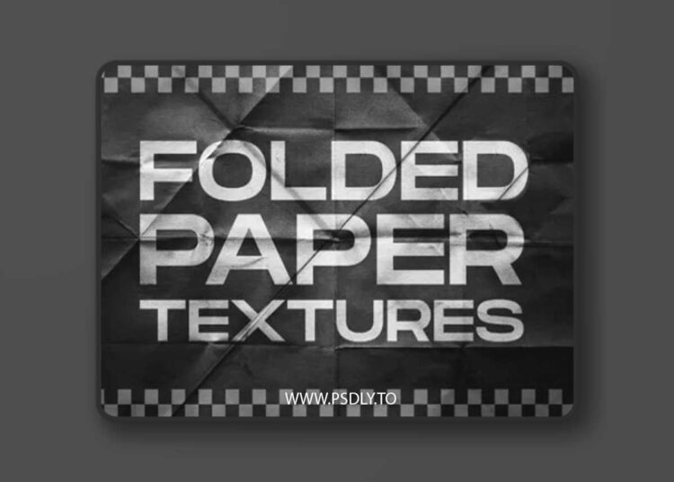 20 Folded Paper Overlays for Photoshop 1 20 Folded Paper Overlays for Photoshop