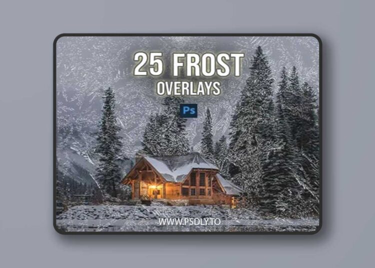 25 Realistic Frost Overlays for Photoshop 1 25 Realistic Frost Overlays for Photoshop