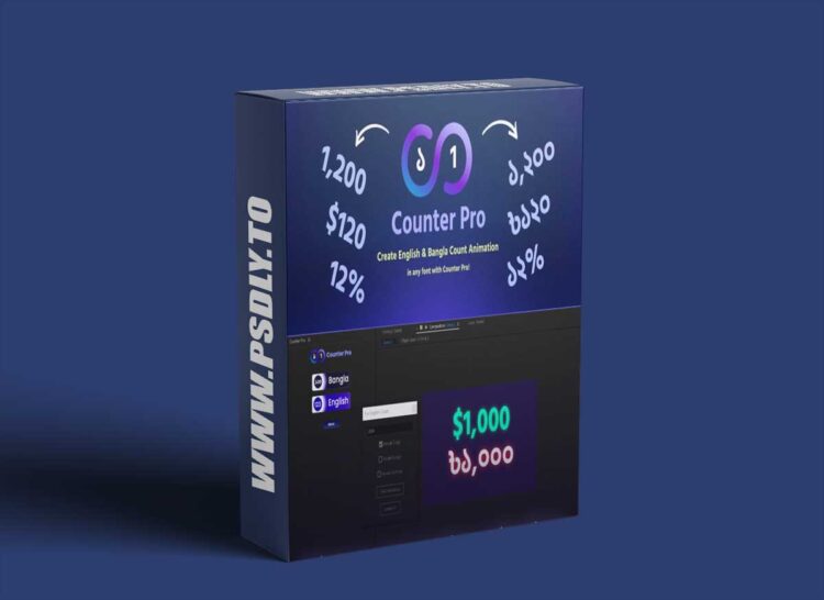 Aescripts Counter Pro v1.0 1 Aescripts Counter Pro v1.0