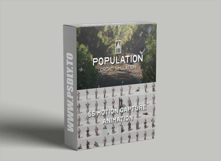 Blender Market - Human Crowd Simulation Addon 1.1.2 1 Blender Market - Human Crowd Simulation Addon 1.1.2