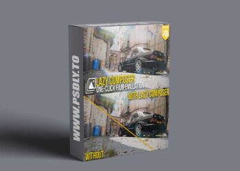 Blender Market - Lazy Composer: One-Click Film Emulation Addon v1.0