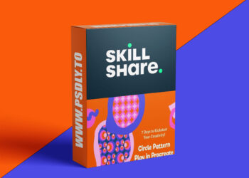 Circle Pattern Play in Procreate | 7 Days of Geometric Fun to Kickstart Your Creativity!