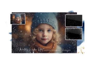 Finding North Education - Winter’s Window Effect Editing Tutorial Includes Overlays