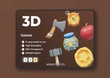 Games - 3D Illustratation AH9G422