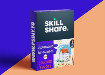 How to Create Lively Landscape Sketches with Colored Pencils