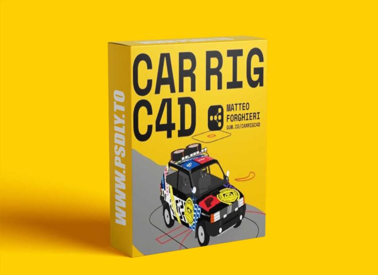 Matteo Forghieri - Car Rig for Cinema 4D V032 1 Matteo Forghieri - Car Rig for Cinema 4D V032