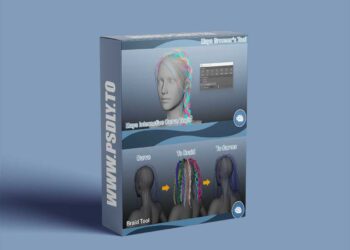 Maya Groomer's Tools by No Brain Tools [Maya]