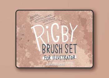 Rigby Brush Set for Illustrator