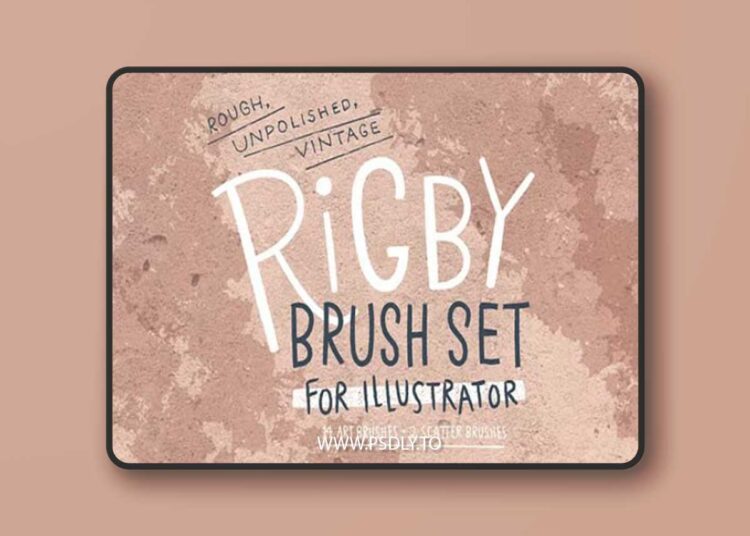 Rigby Brush Set for Illustrator 1 Rigby Brush Set for Illustrator