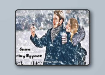 Snow Overlay Effect Photoshop Action