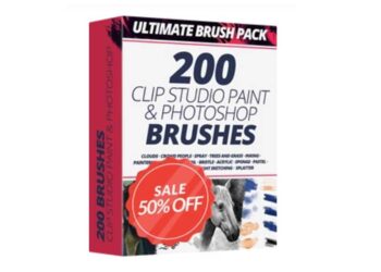 Ultimate Brush Pack For CLIP STUDIO PAINT & PHOTOSHOP