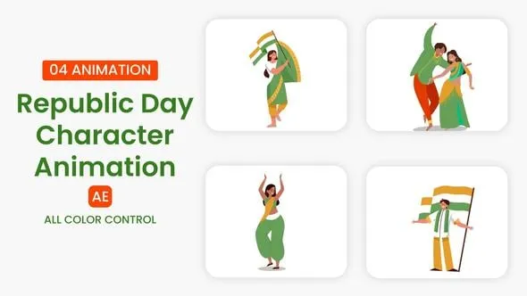 Videohive Republic Day Character Illustration 55899984 1 Videohive Republic Day Character Illustration 55899984
