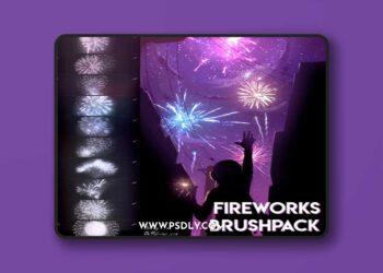 30+ Fireworks Brushes for Procreate