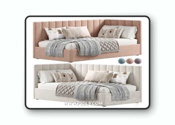 3dsky Pro - Baby Bed Mercury 3D Model