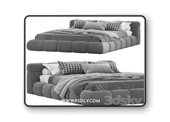 3dsky Pro - Bed Boss Dream 3D Model