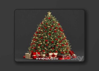 3dsky Pro - Christmas tree 3D Model