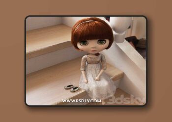 3dsky Pro - Katie 3D Model