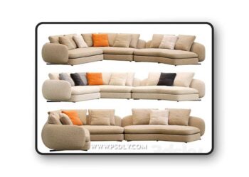 3dsky Pro - Saint German Sofa By Poliform