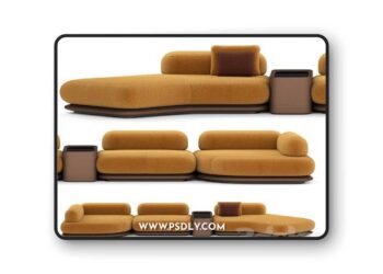 3dsky Pro - Sofa 3D Model