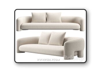 3dsky Pro - Sofa Bold by Mohdern 3D Model