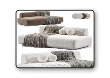 3dsky Pro - Sofa ERFUD 3D Model