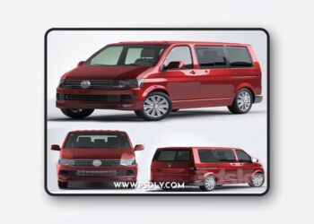 3dsky Pro - Wolkswagen Transporter T6 kombi
