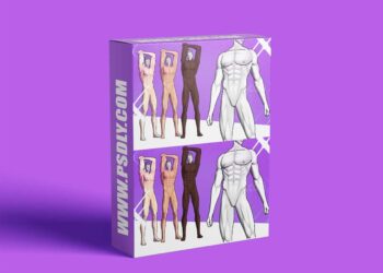 Acon3D - 3D Buff Man A2 for CLIP STUDIO PAINT
