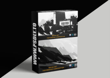 ArtStation Marketplace – Brush Set For Graphic Composition