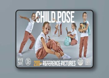 Artstation - 200+Child Pose Reference Pictures