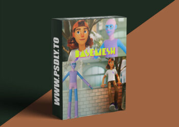 BlenderMarket - Basemesh | Create Stylized Characters Quickly With Blender