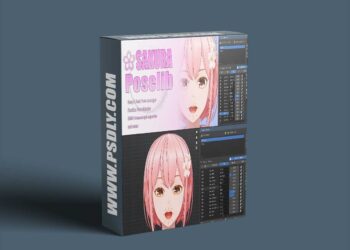 BlenderMarket - Sakura Poselib v1.0.5 4 BlenderMarket - Sakura Poselib v1.2.8
