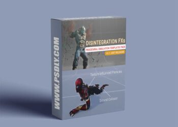 Blendermarket - Disintegration Fxs v1.1 For Blender