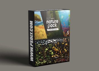 Blendermarket - Poly Nature Pack: Animated Stylized Pack