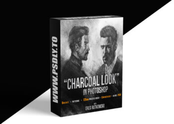 Charcoal Look In Photoshop By Greg Rutkowski