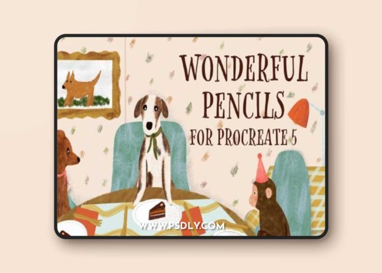 CreativeMarket - Wonderful Pencils for Procreate - 4489057 1 CreativeMarket - Wonderful Pencils for Procreate - 4489057